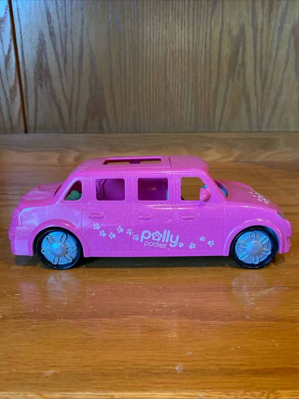 Polly Pocket Sparklin' Pets Loveable Limo Pink 2008 Mattel Vintage Retro Y2K